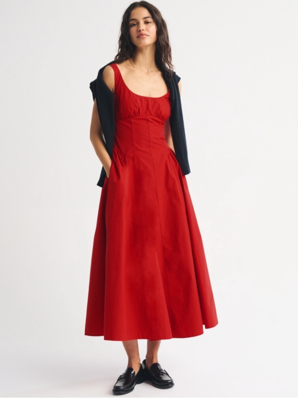 Abercrombie bra free Dylan midi dress